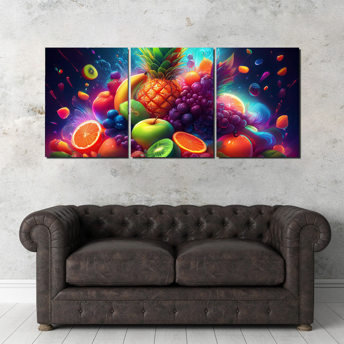 Exquisite Fresh Fruits Wall Art for Stunning Home Decor