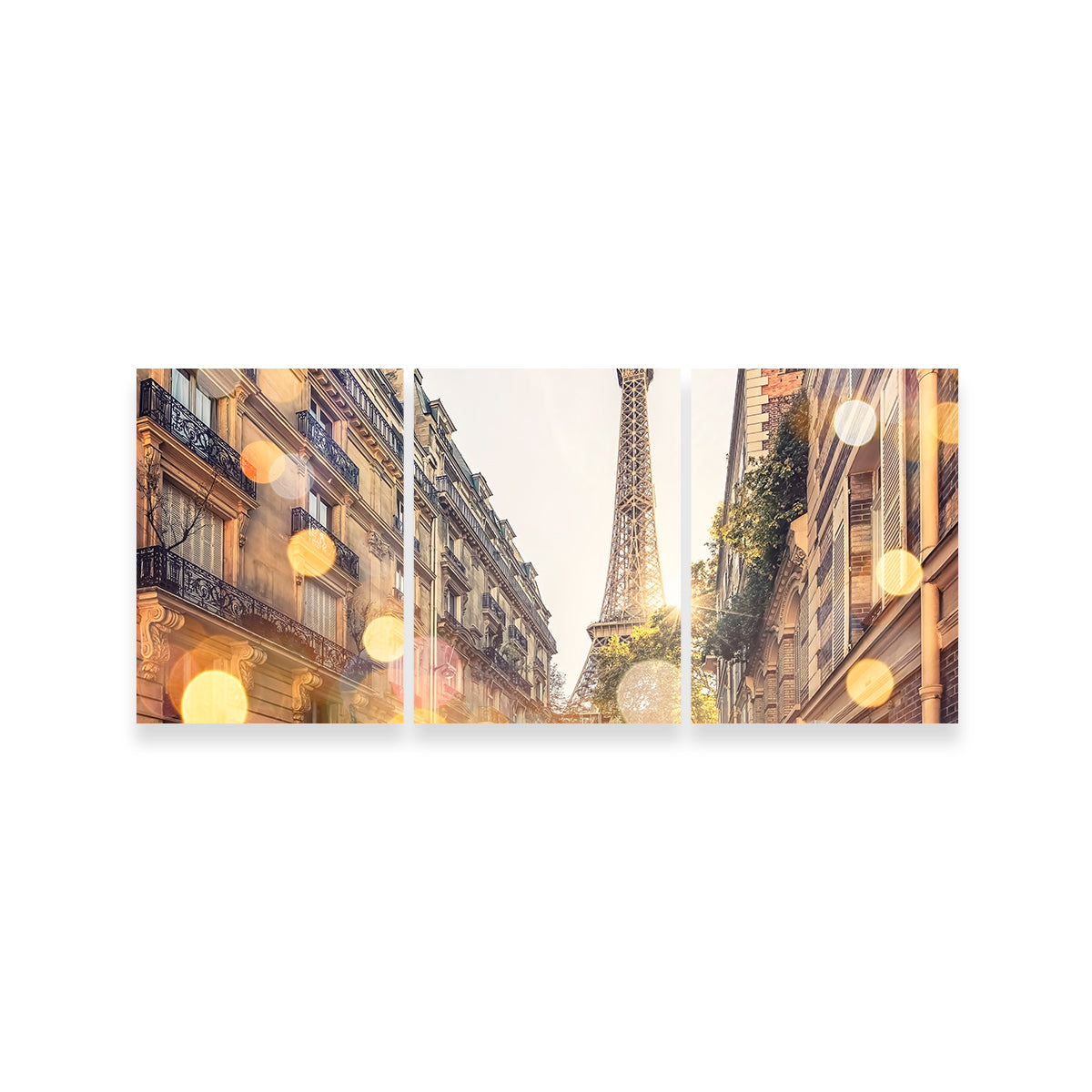 Enchanting Bokeh in Paris Wall Art for Home Decor