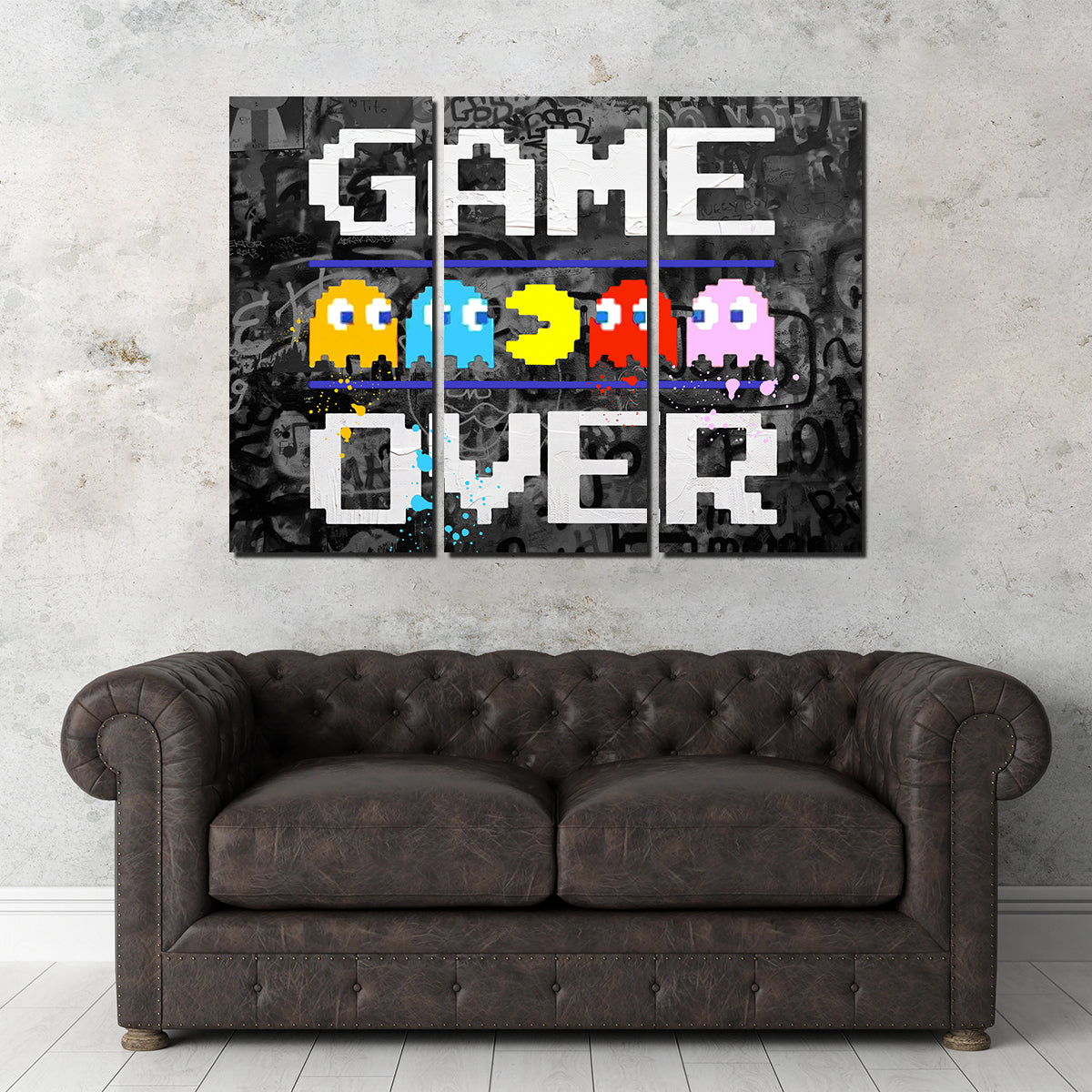 Eye - Catching Game Over Wall Art by Stephen Chambers