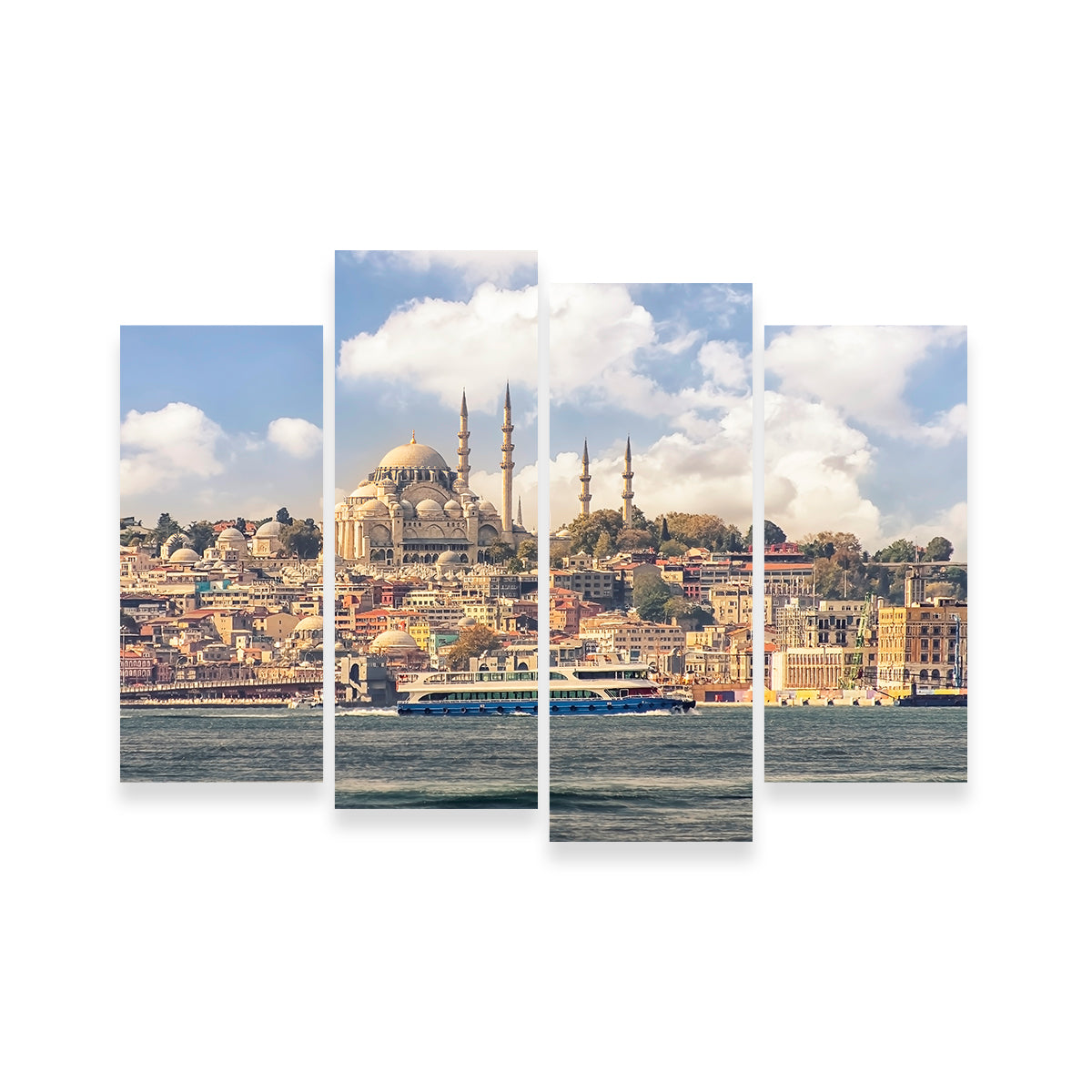 Exquisite Istanbul Wall Art by Manjik Pictures