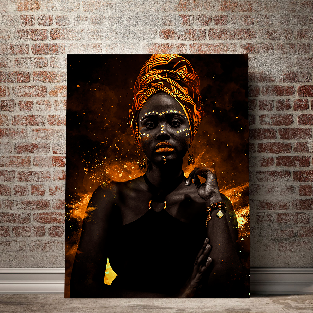 Stunning Golden Wall Art by Manuel Luces