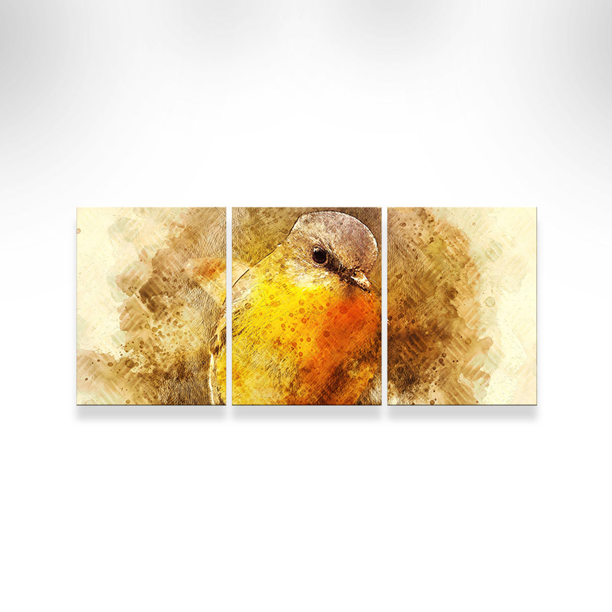 Charming Little Bird Wall Art by Denise Dundon