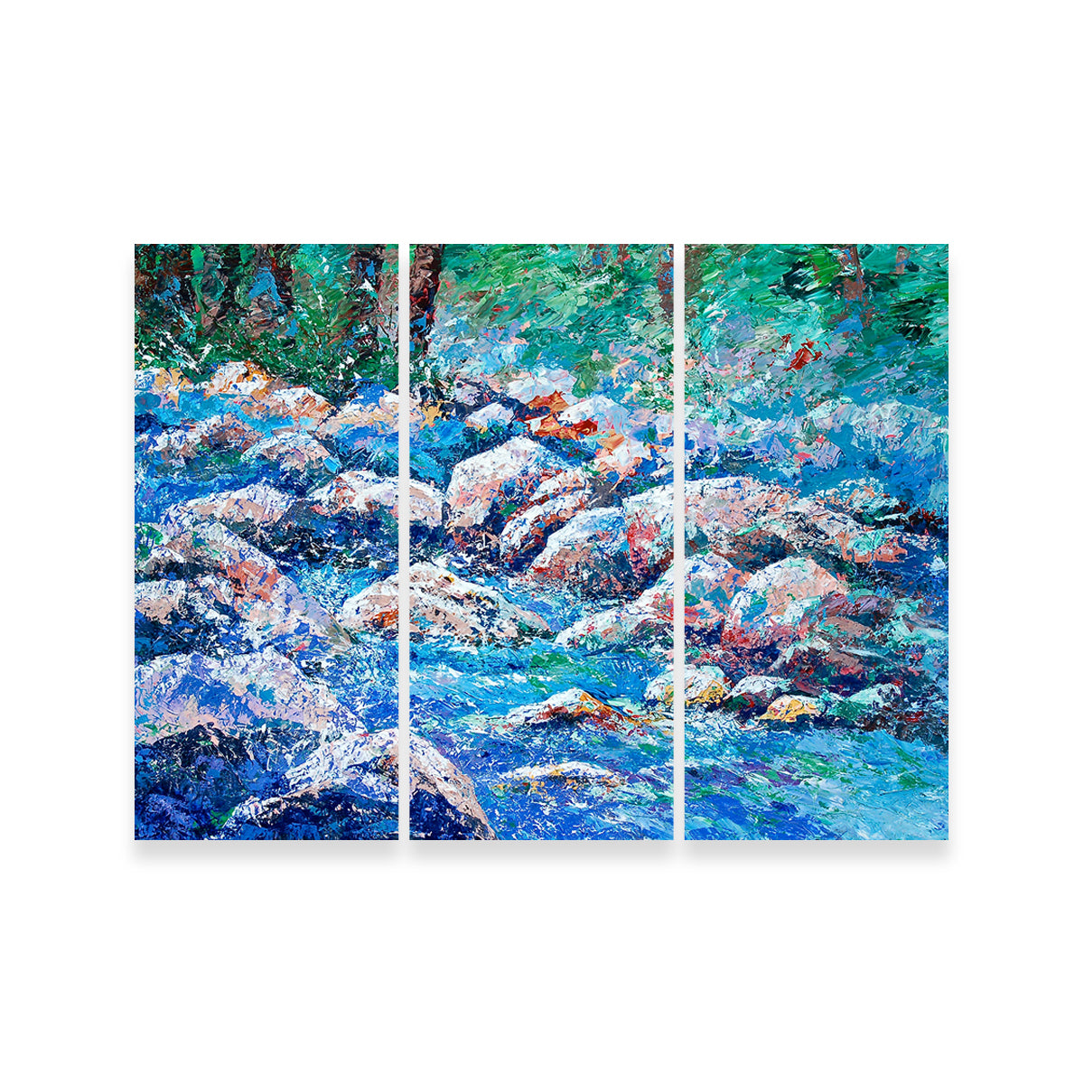 Stunning River Rhapsody Wall Art by Gerry Segismundo