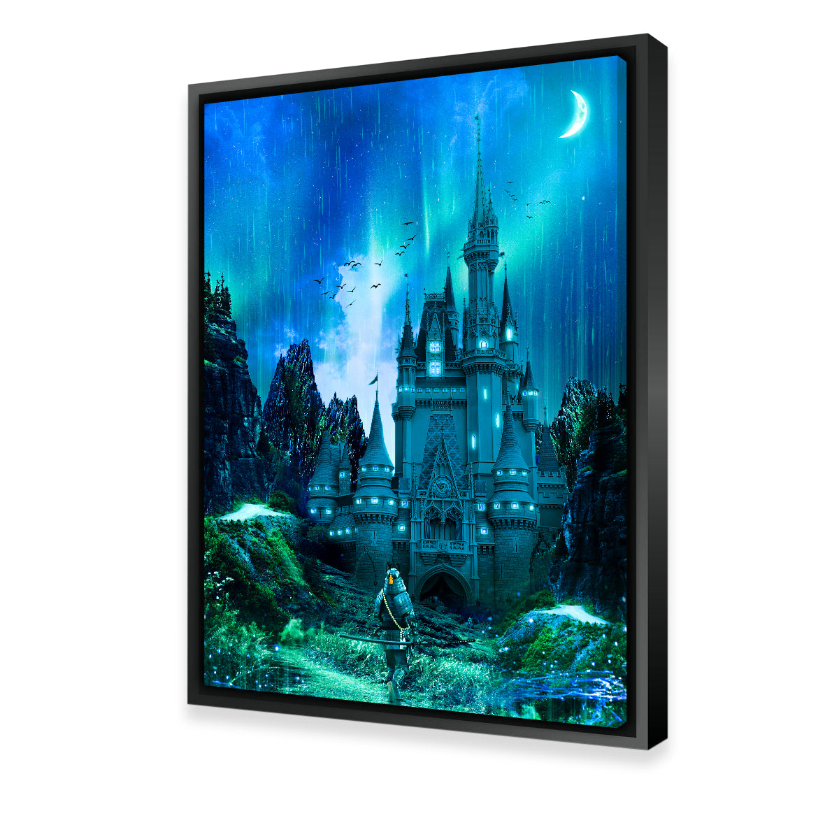Exquisite Castle Wall Art by INDOARC