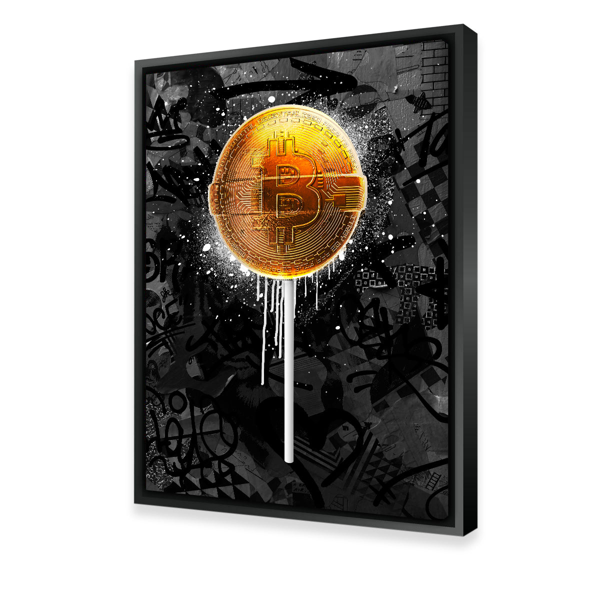 Unique Bitpop Design Wall Art by Studiodtalk