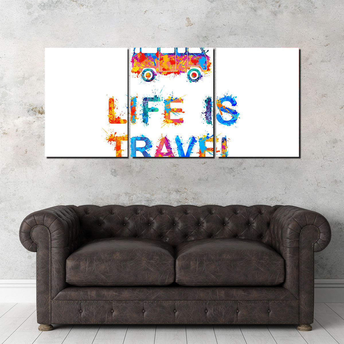Exquisite Life is Travel Wall Art for Stunning Home Decor