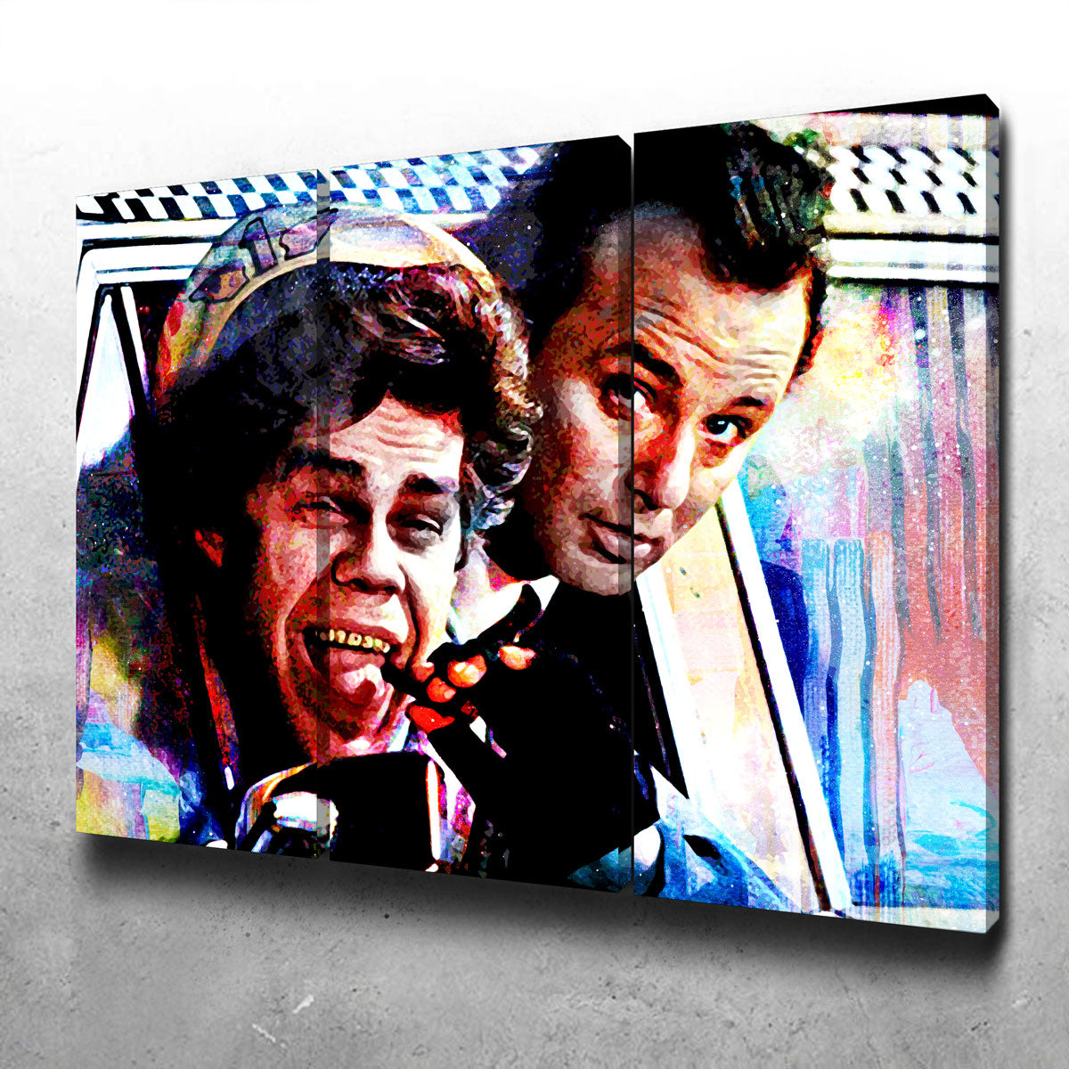 Eye - catching Scrooged Cabbie Wall Art for Home Decor
