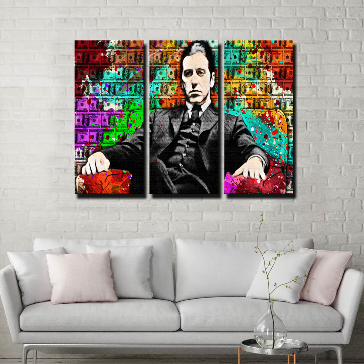 Stunning Abstract Godfather Wall Art for Home Decor