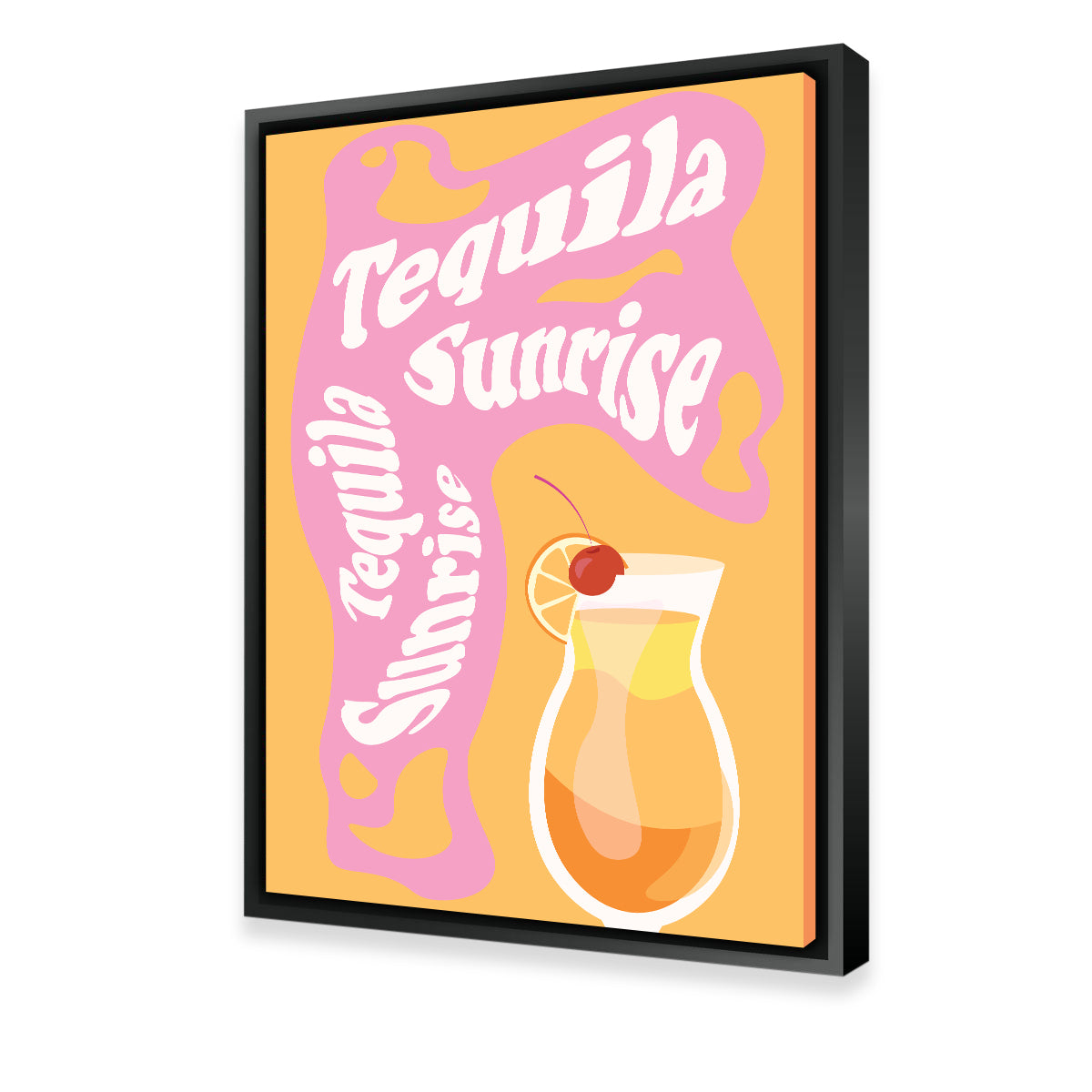 Tequila Sunrise Wall Art - Stunning Decor from Groovy Vibe Studio