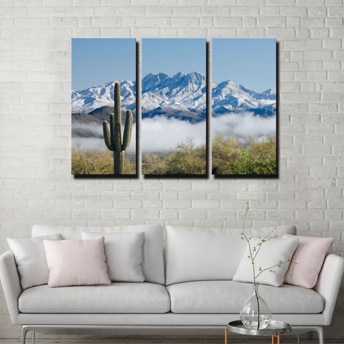 Stunning Saguaro and Four Peaks Wall Art for Your Home Decor