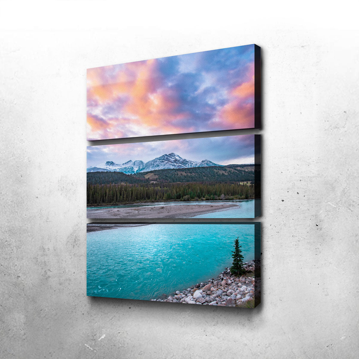 Exquisite River Blues Wall Art by Lucas Moore
