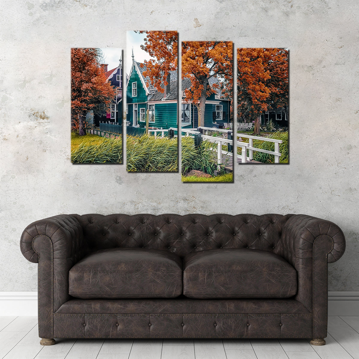 Exquisite Dutch Countryside Wall Art by Manjik Pictures