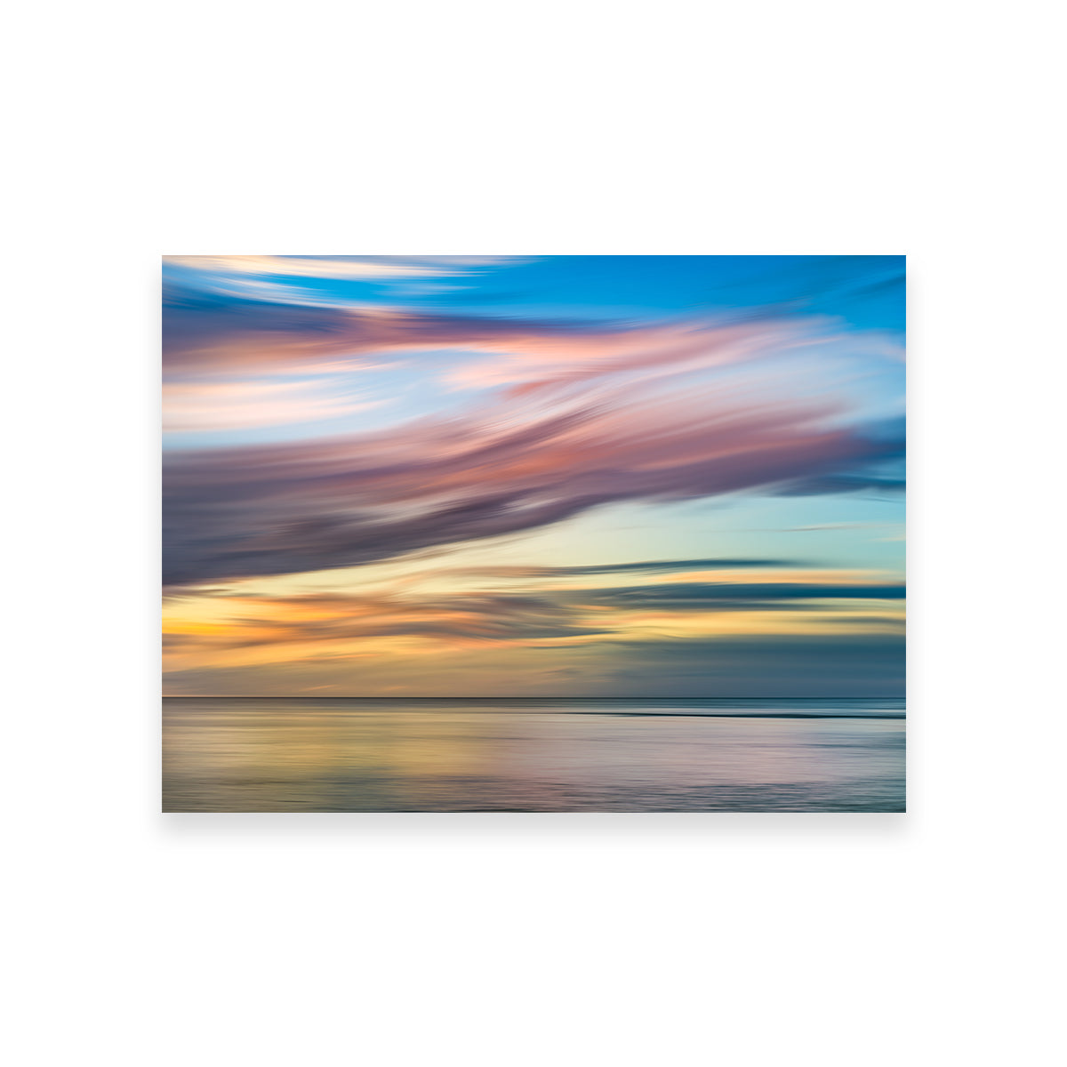 Stunning Pastel Pink Sky Wall Art by Eileen Rollin
