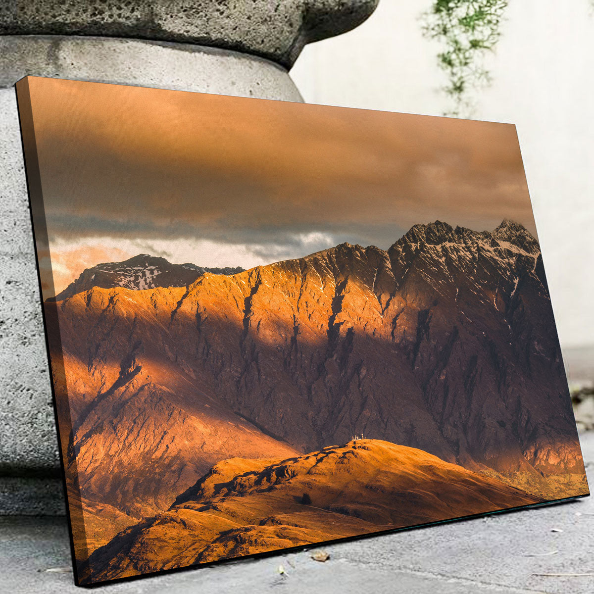 Stunning Queenstown Range Wall Art by Mike Cotton