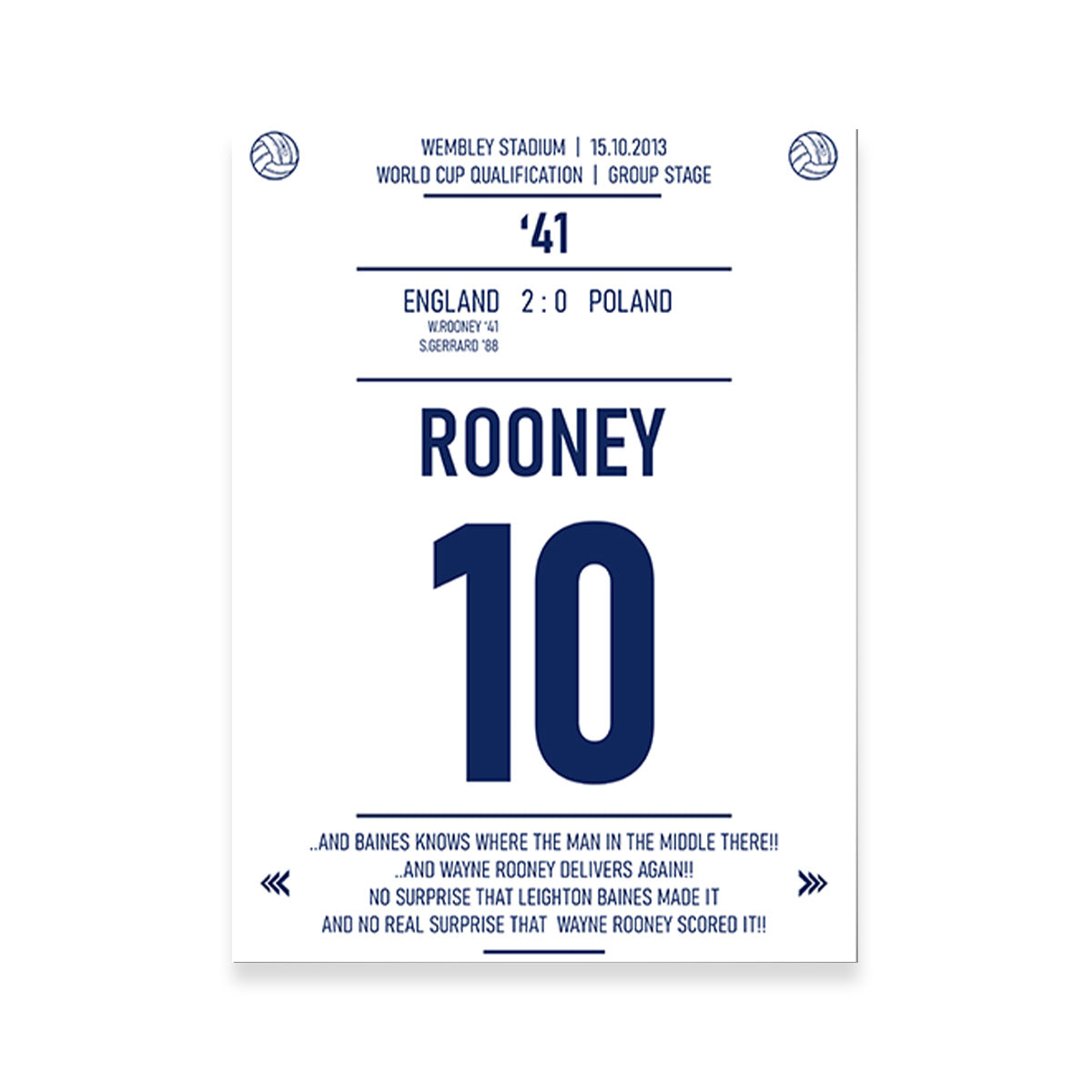 Rooney - High - Quality Hand - Built Art Canvas by George Sorin