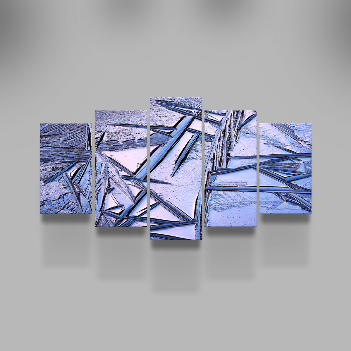 Bog Ice Morning Reflection Stunning Wall Art by Shaun Mayer