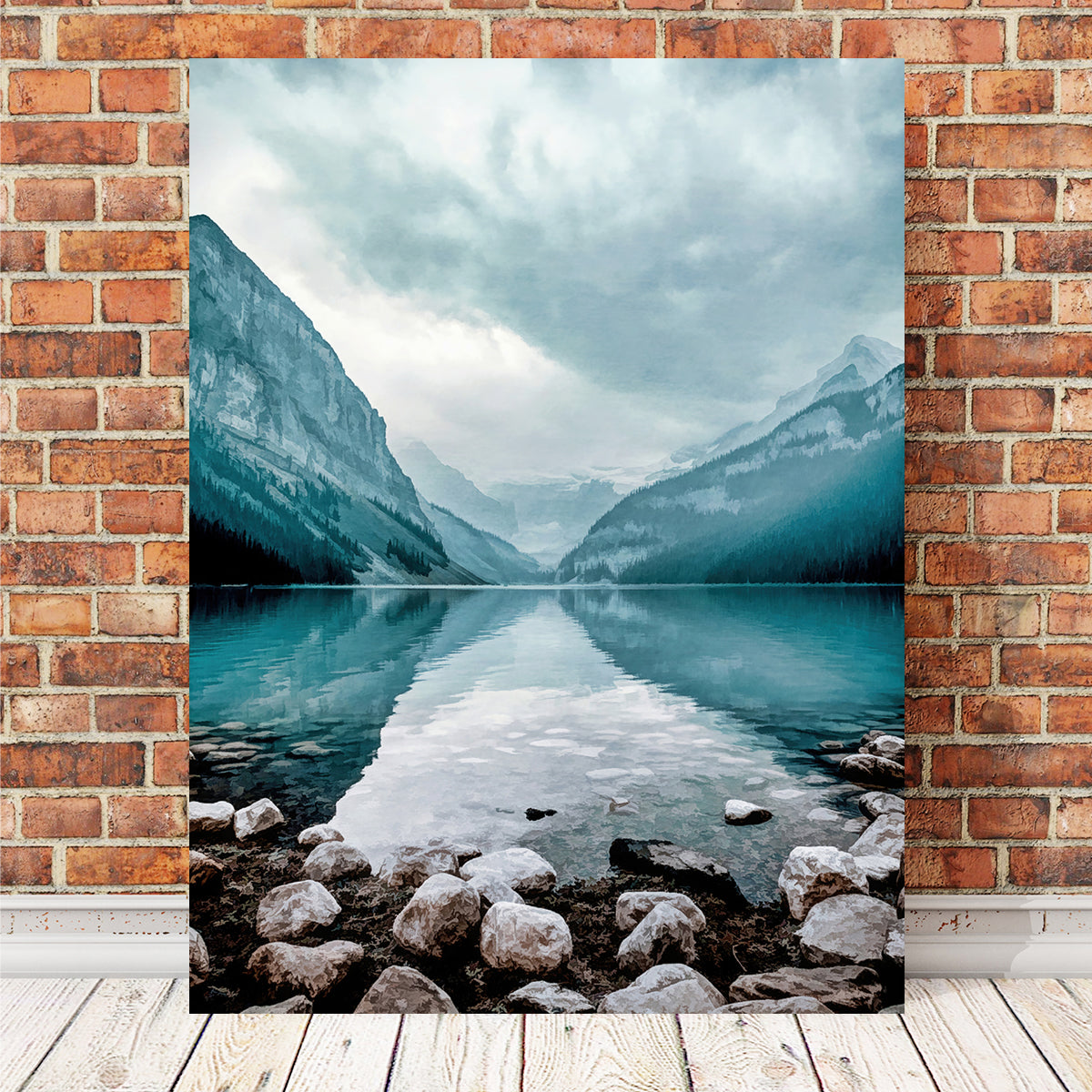 Stunning Glacial Lake Wall Art by Denise Dundon