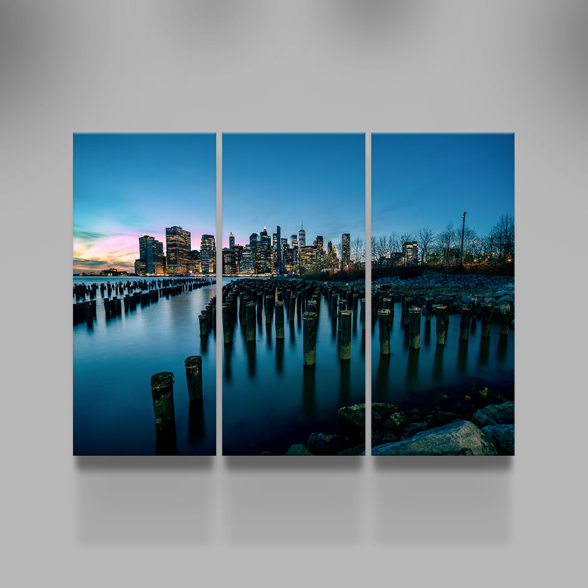 BK Pier Wall Art - Stunning Handmade Canvas Artwork