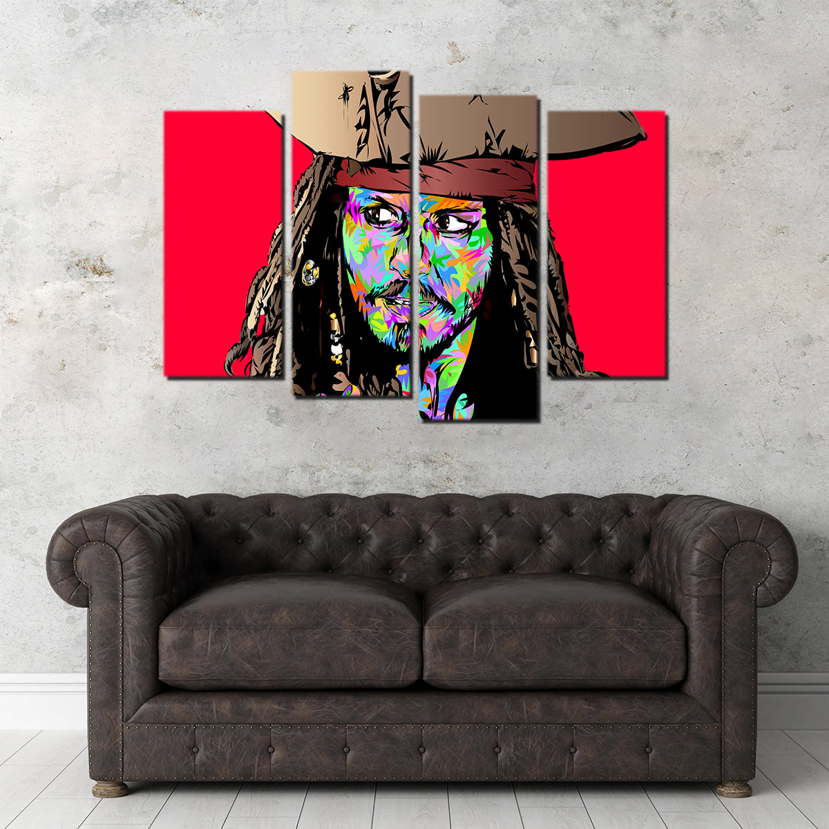 Jack Sparrow Stunning Wall Art for Home Decor