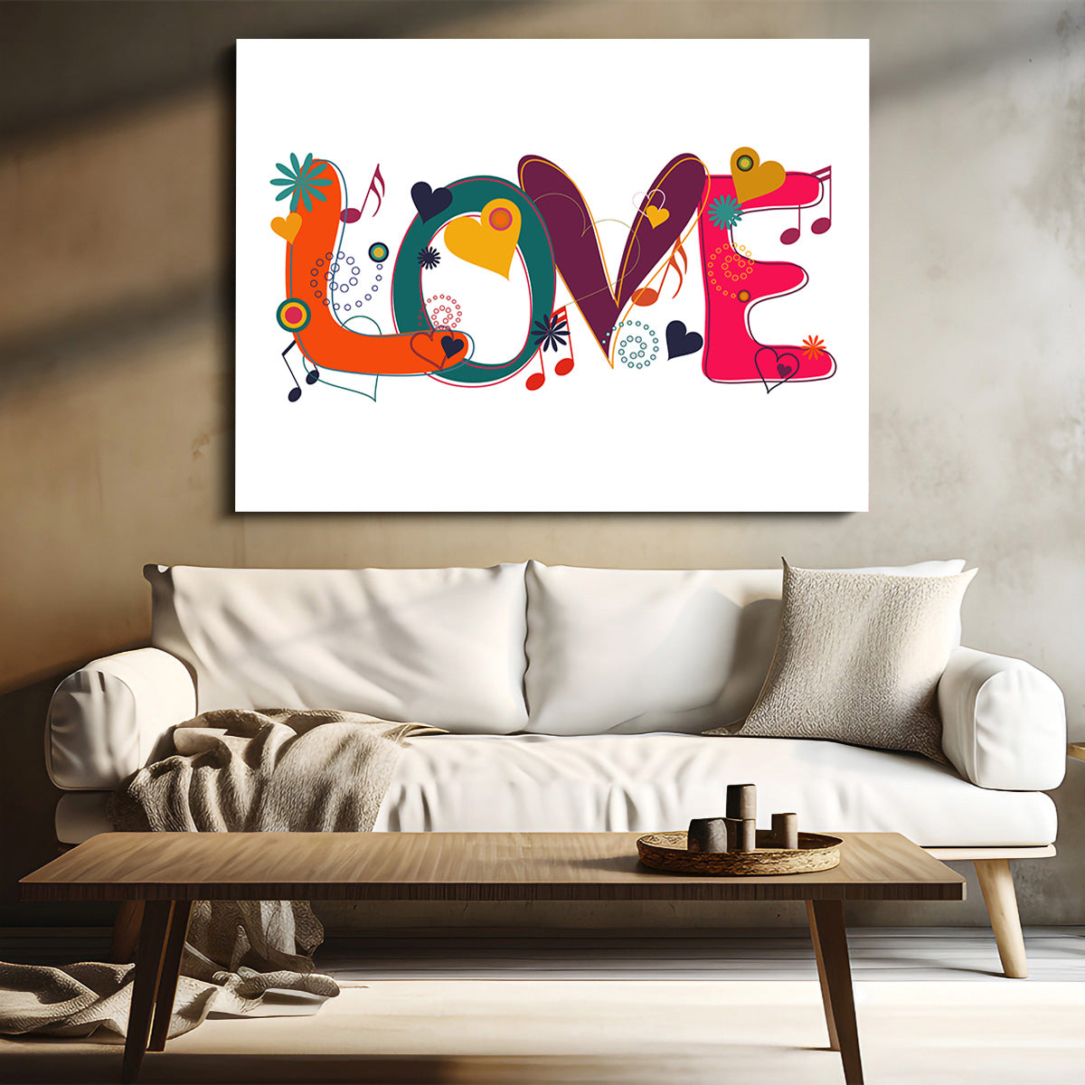 Enchanting Love and Music Wall Art for Your Home