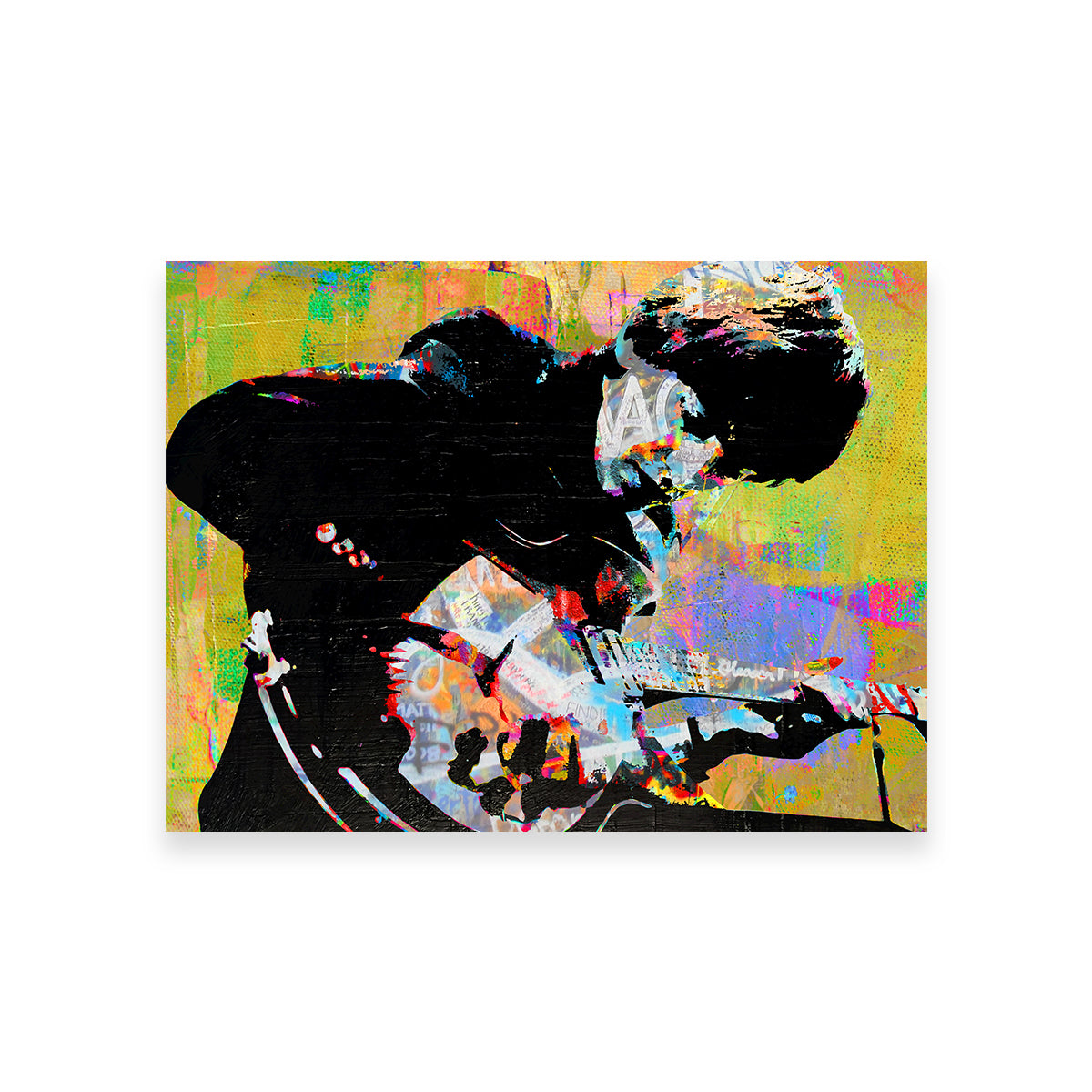 George Harrison Stunning Wall Art by Stephen Chambers