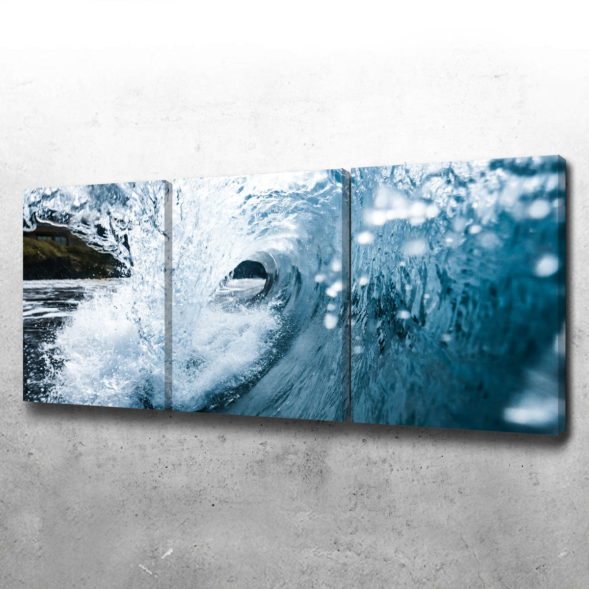Stunning Blue Barrel Wall Art by Lucas Moore