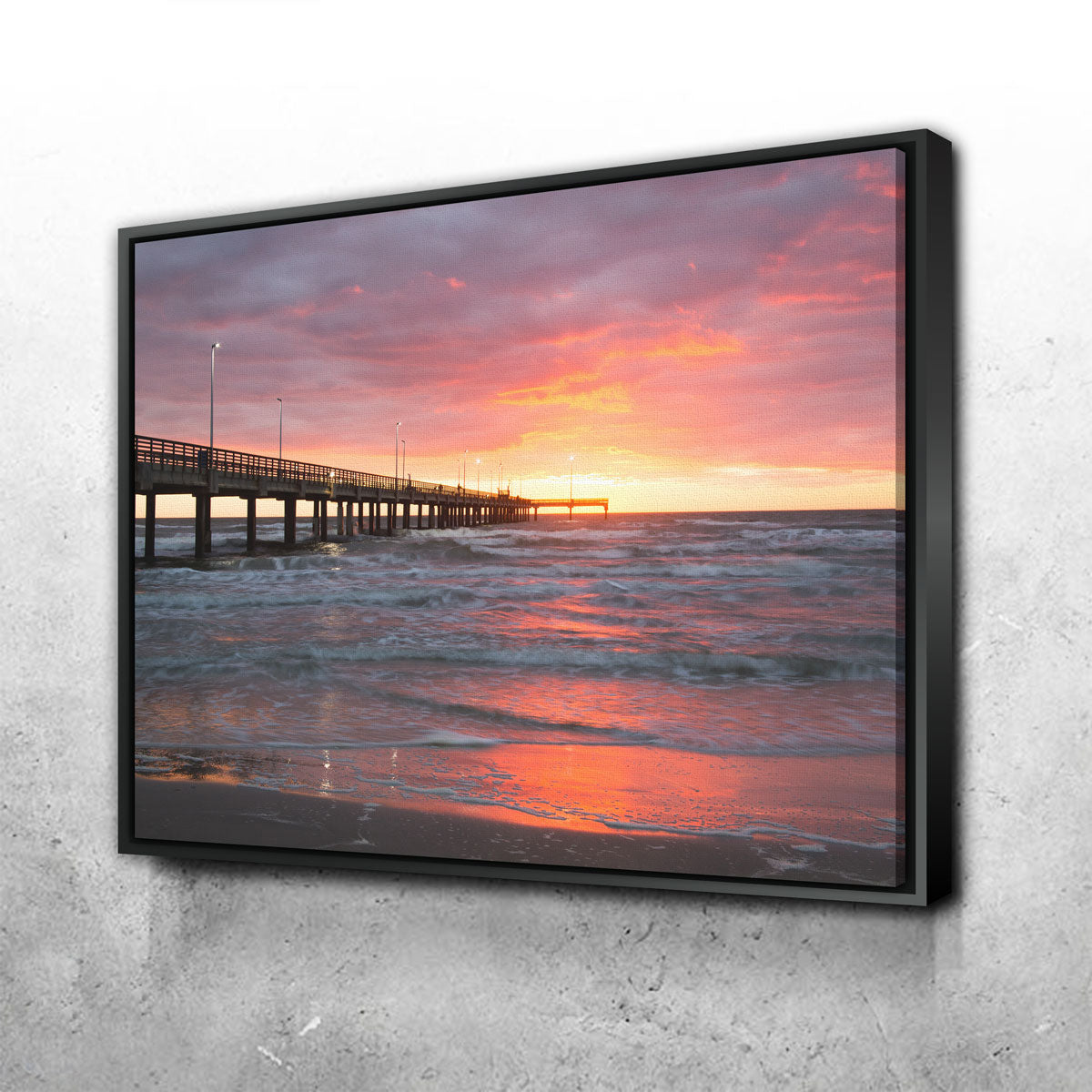 Stunning Bob Hall Pier Corpus Christi Wall Art for Your Home Decor