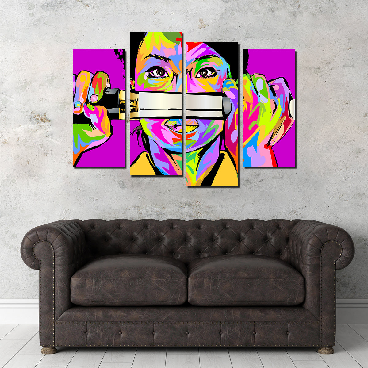 Stunning Ore Niishi Wall Art - Handmade Canvas Print