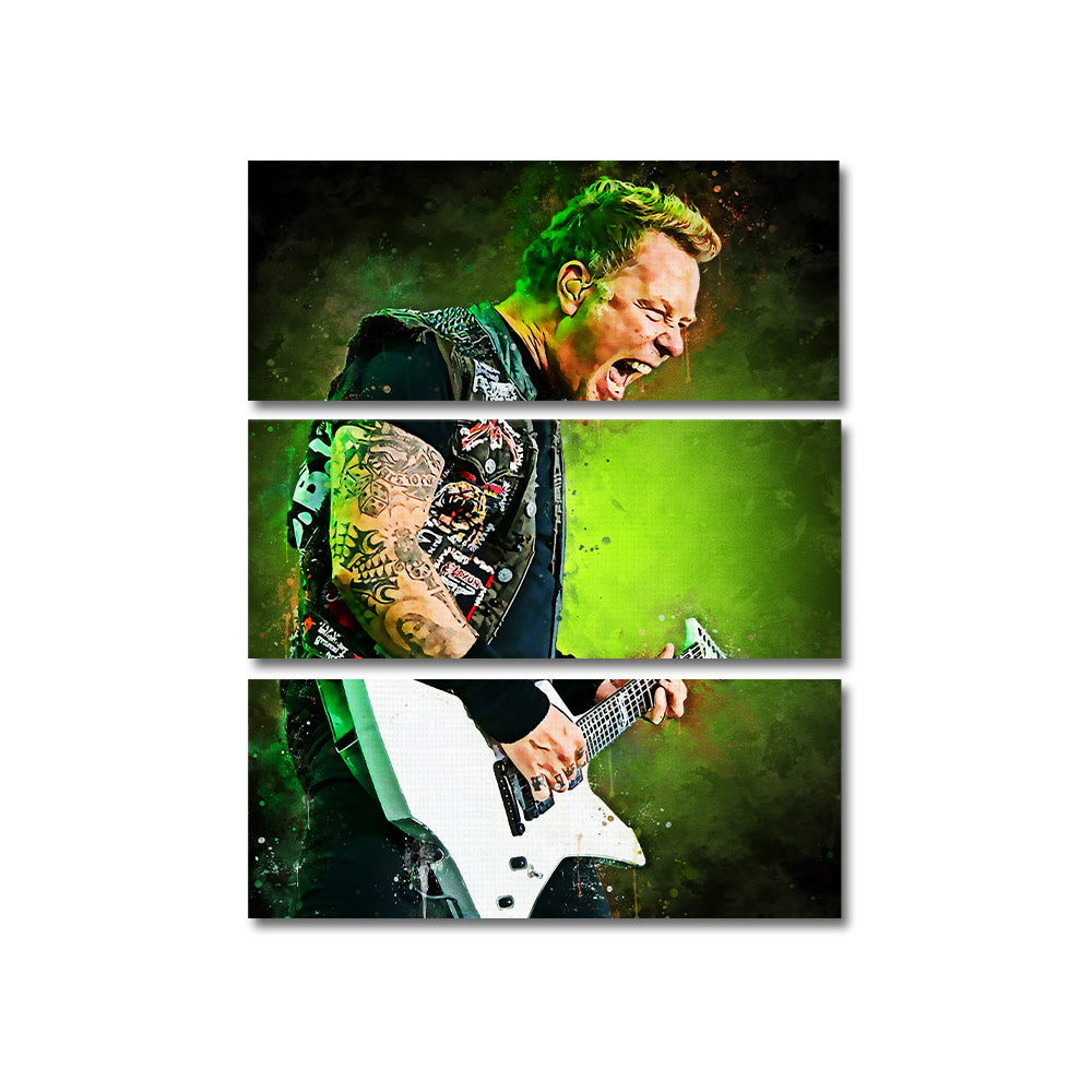James Hetfield Stunning Painting Wall Art for Home Decor