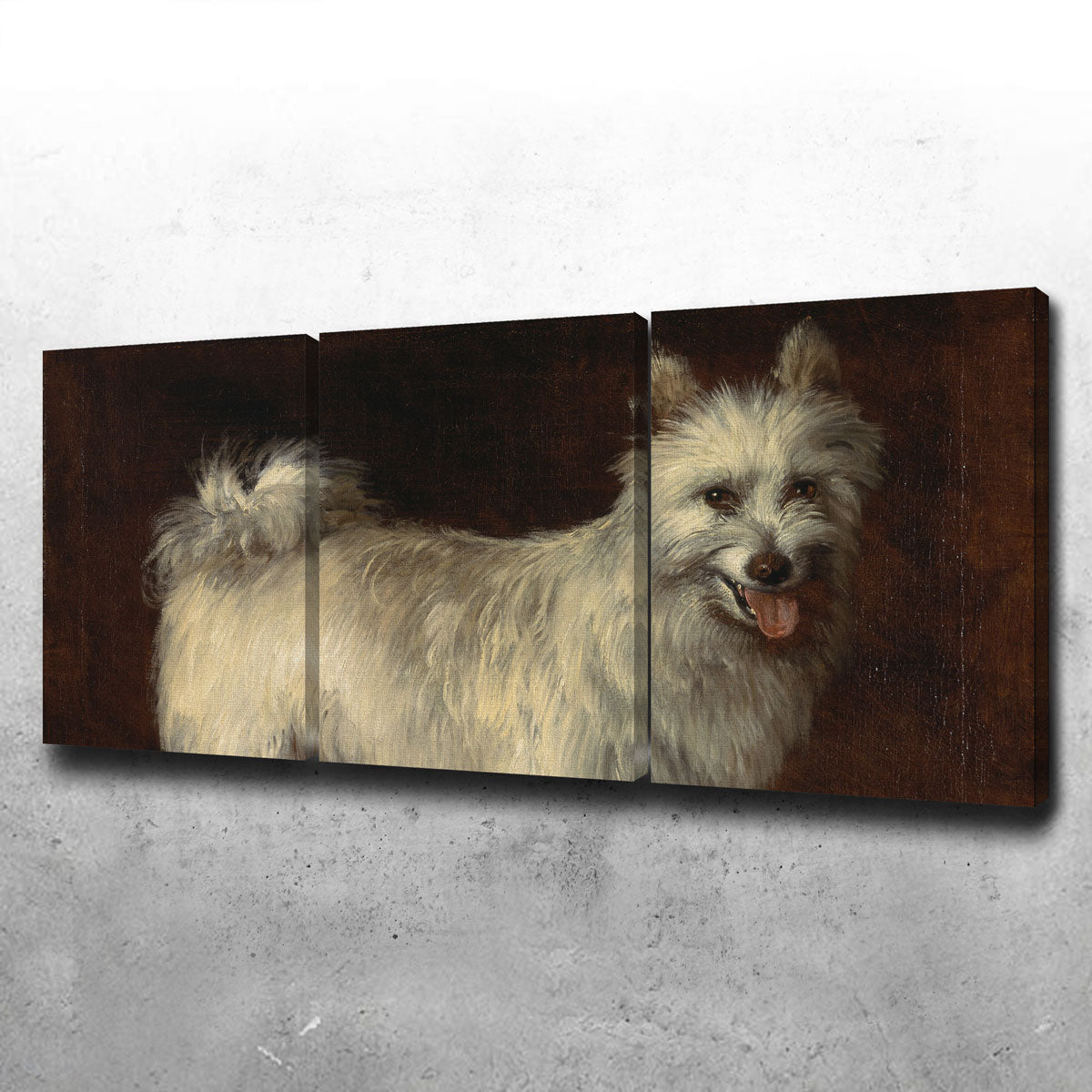 Charming Spitz Dog Wall Art by Thomas Gainsborough