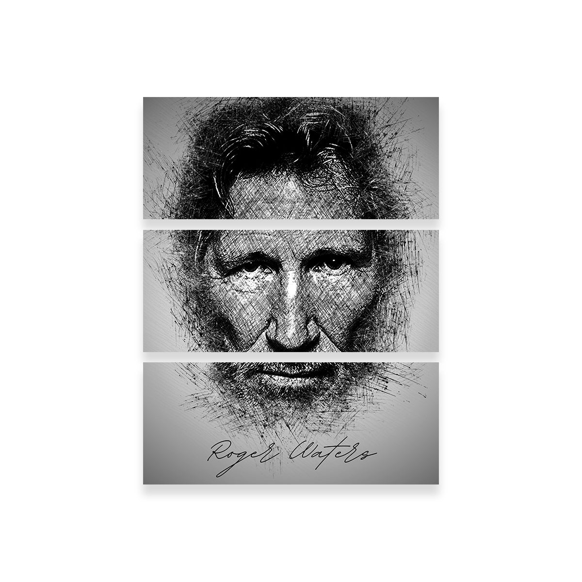 Roger Waters Stunning Sketch Wall Art - Premium Quality for Your Home