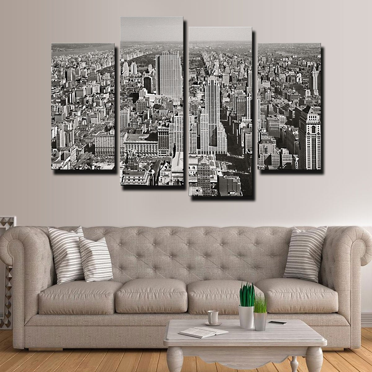 The Great Depression Wall Art - Museum Quality Canvas on Sustainable Pine Wood Frames