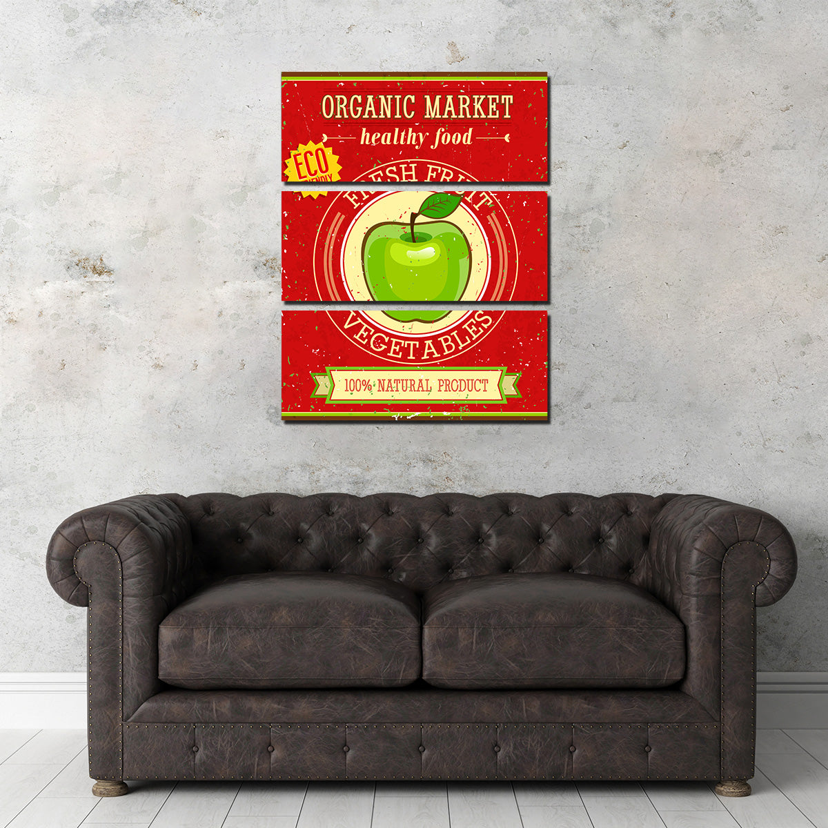 Exquisite Organic Market Wall Art for Home Decor