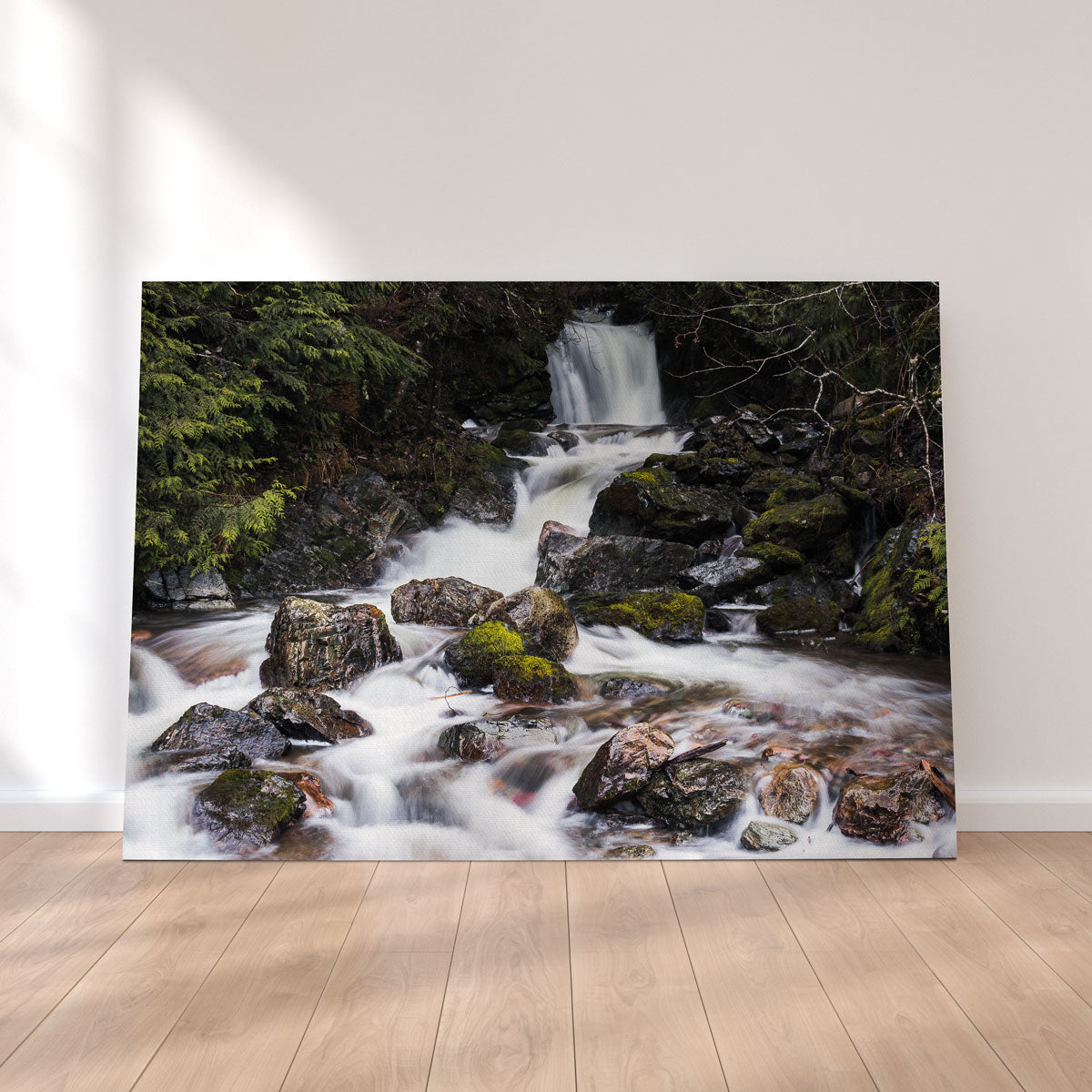 Stunning Roadside Waterfalls Wall Art by Mike Cotton