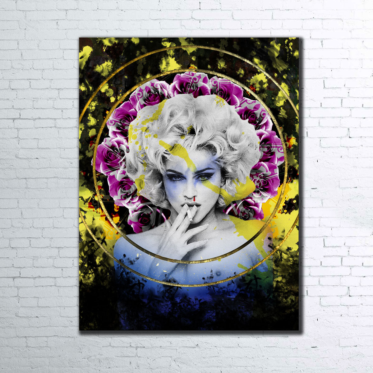 Stunning Abstract Madonna Wall Art by Frank Amoruso
