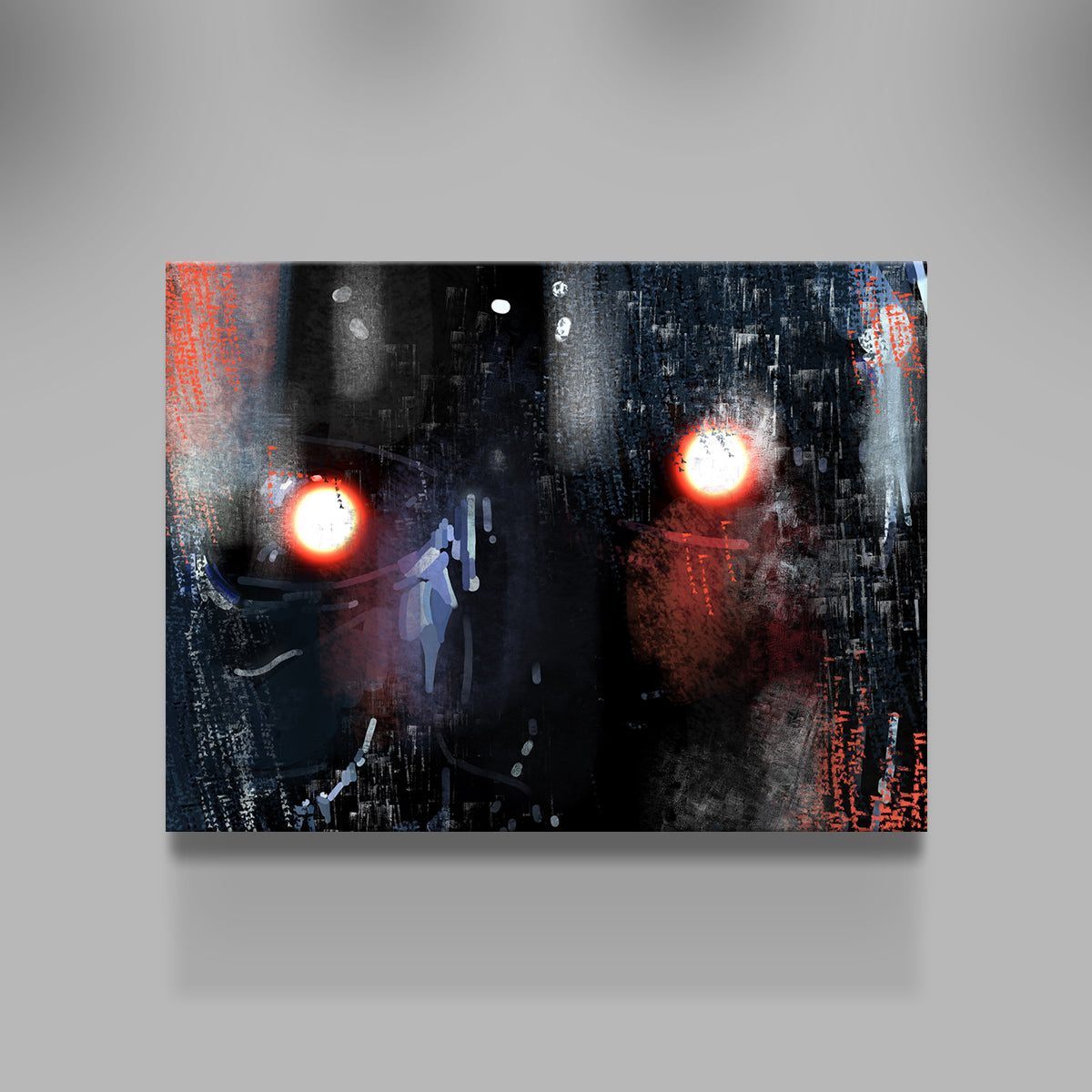 Stunning Terminator Eyes Wall Art by Andy Brackpool
