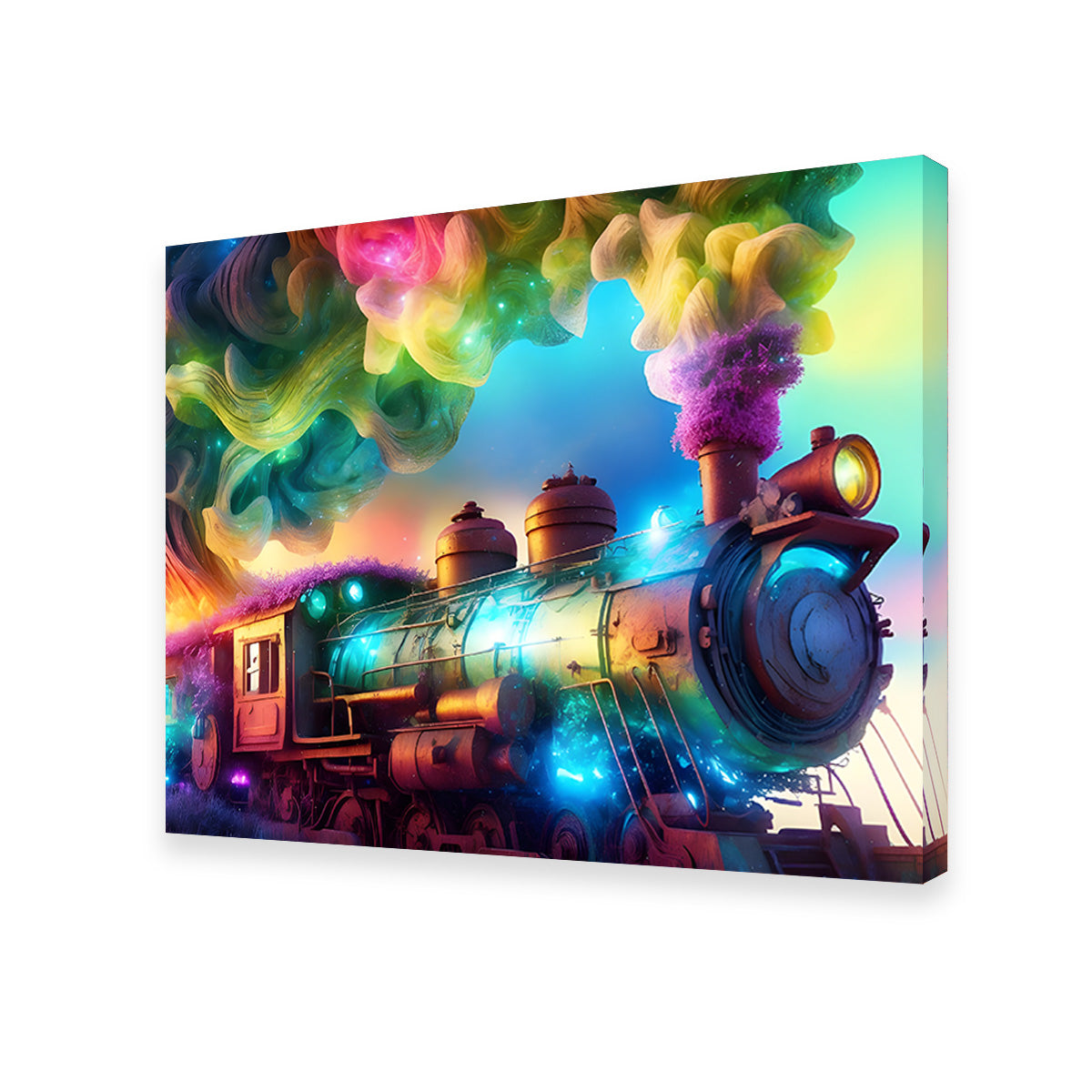 Exquisite Rainbow Railways Art Prints