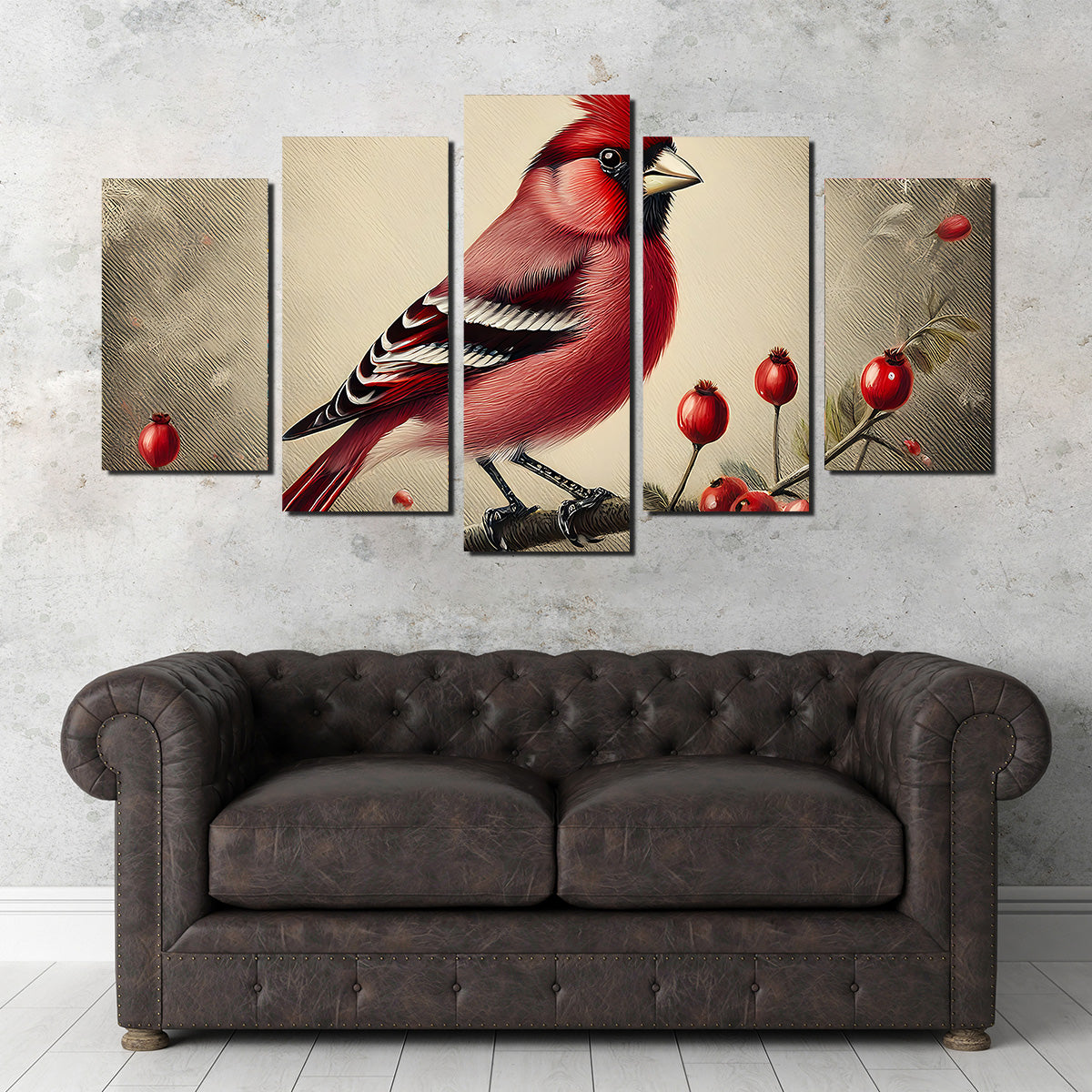 Exquisite Classic Northern Cardinal Wall Art for Home Decor