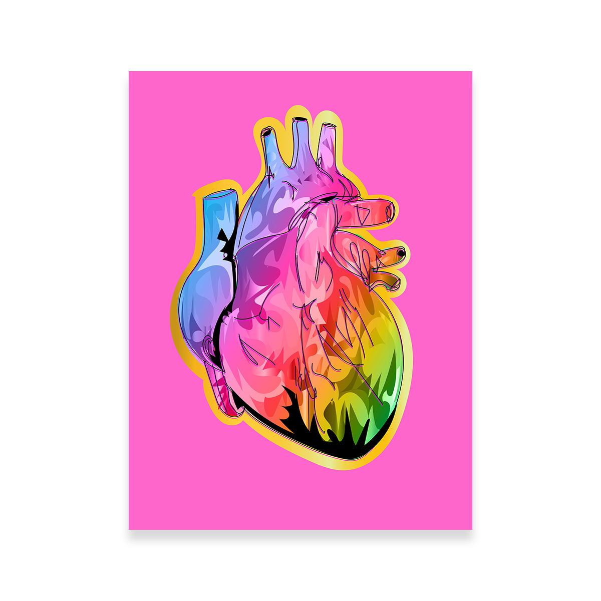 Stunning Red Heart Wall Art for Home Decor