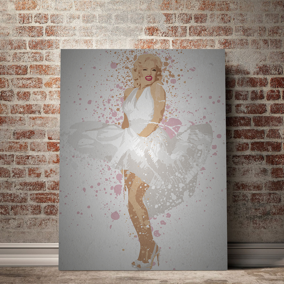 Gorgeous Blonde Bombshell Wall Art for Stunning Decor