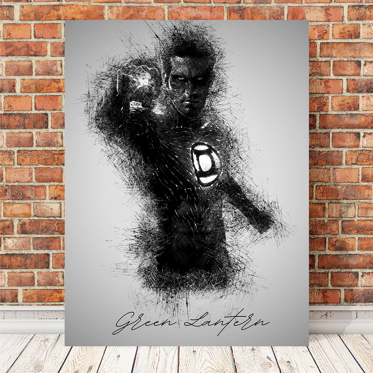 Stunning Green Lantern Wall Art for Your Home Decor
