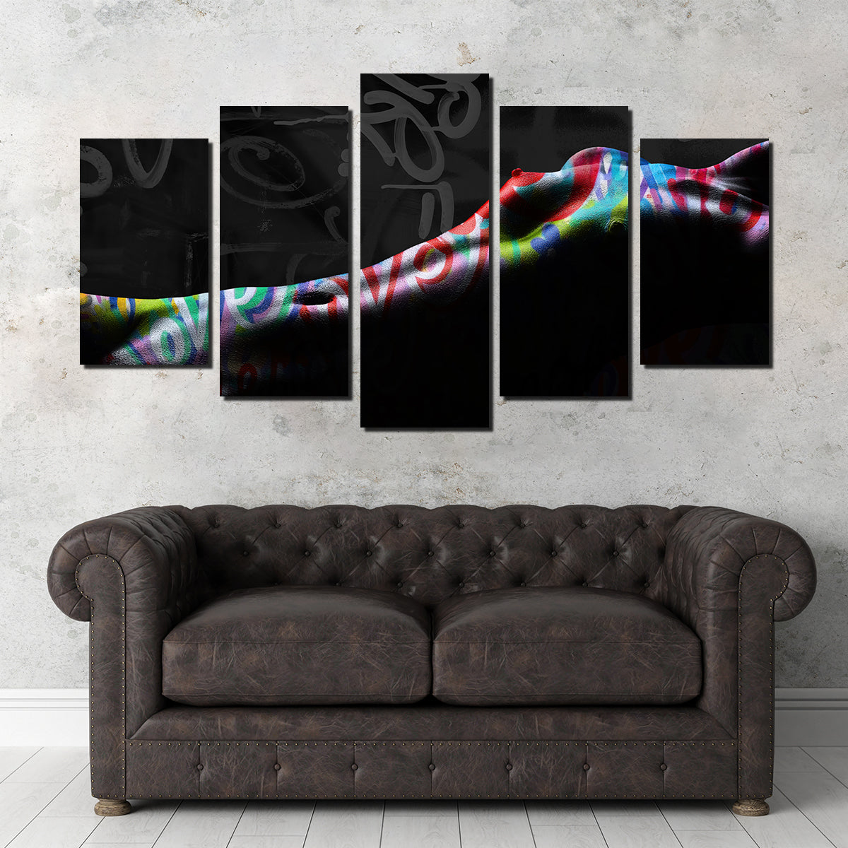 Stunning Reclining Love Wall Art by Stephen Chambers