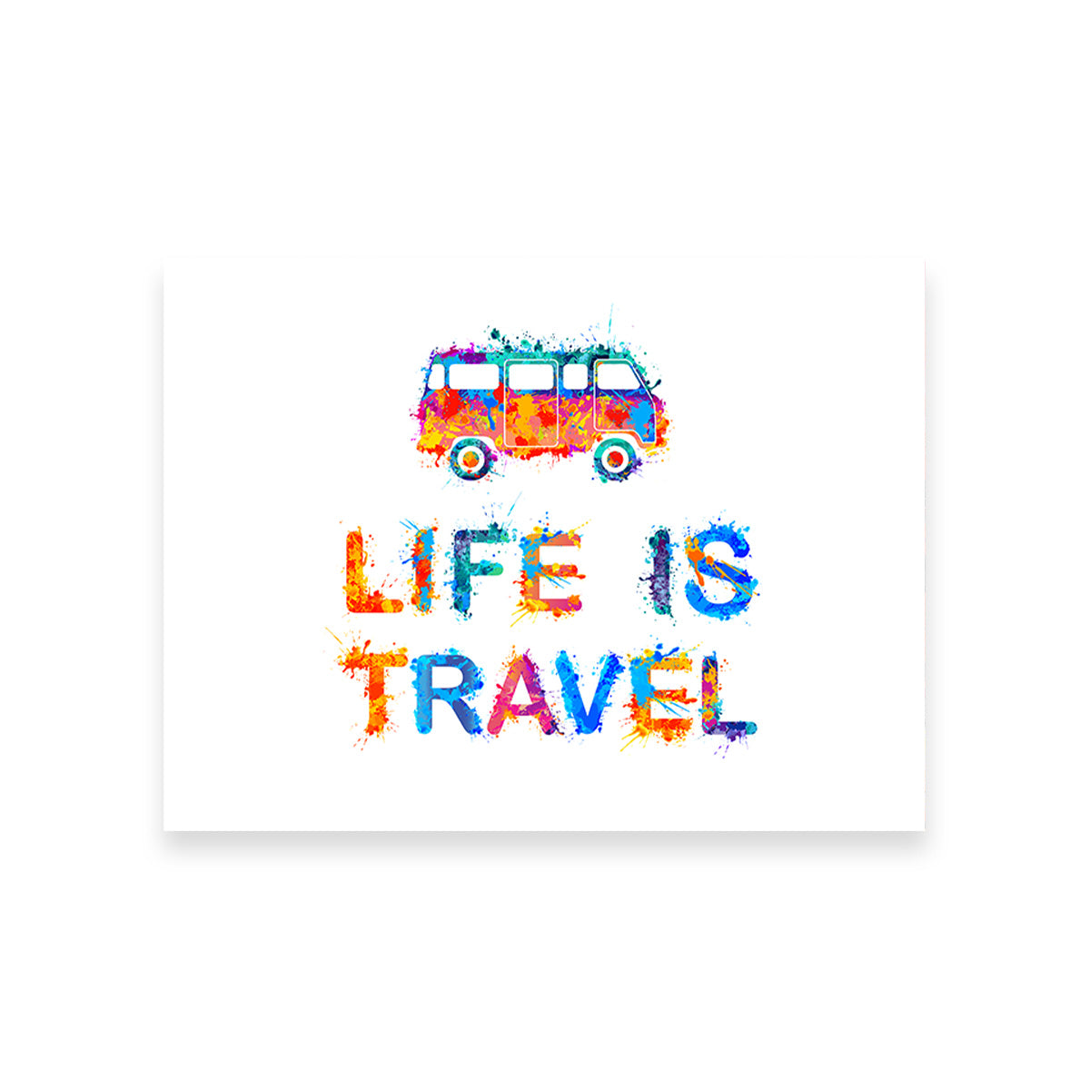 Exquisite Life is Travel Wall Art for Stunning Home Decor