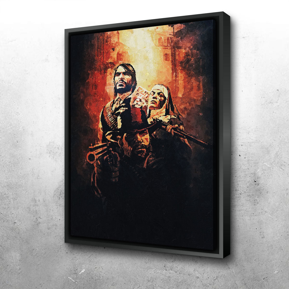 Outlaw For Life Premium Wall Art by Gab Fernando