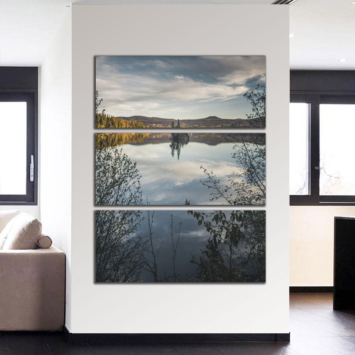 Stunning Francois Lake Wall Art by Mike Cotton