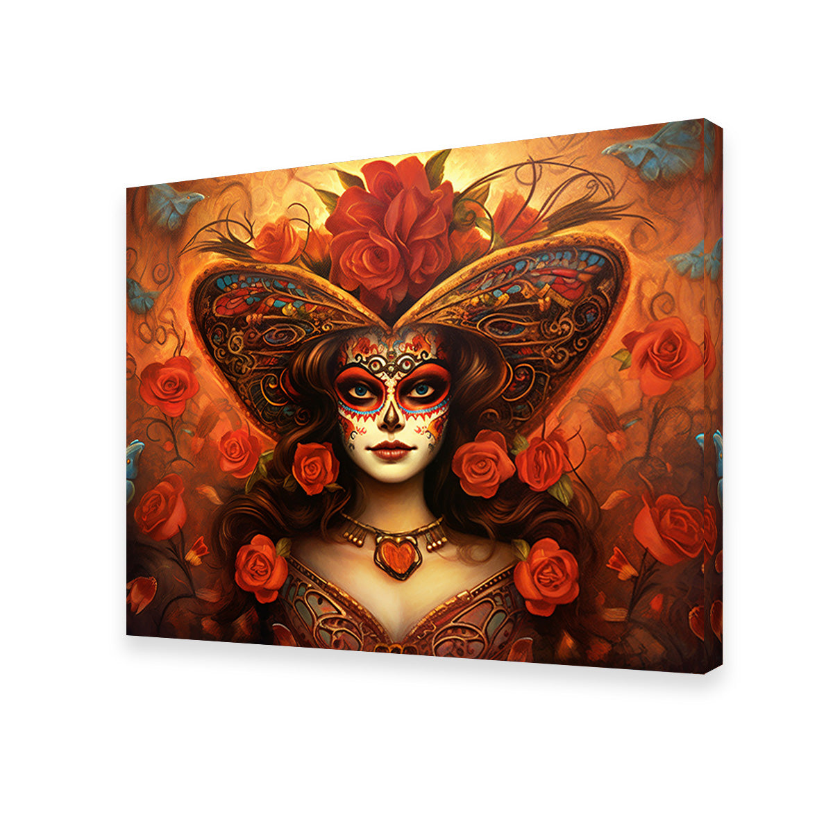 Stunning Day of the Dead Art Canvas Wall Art for Your Home Decor