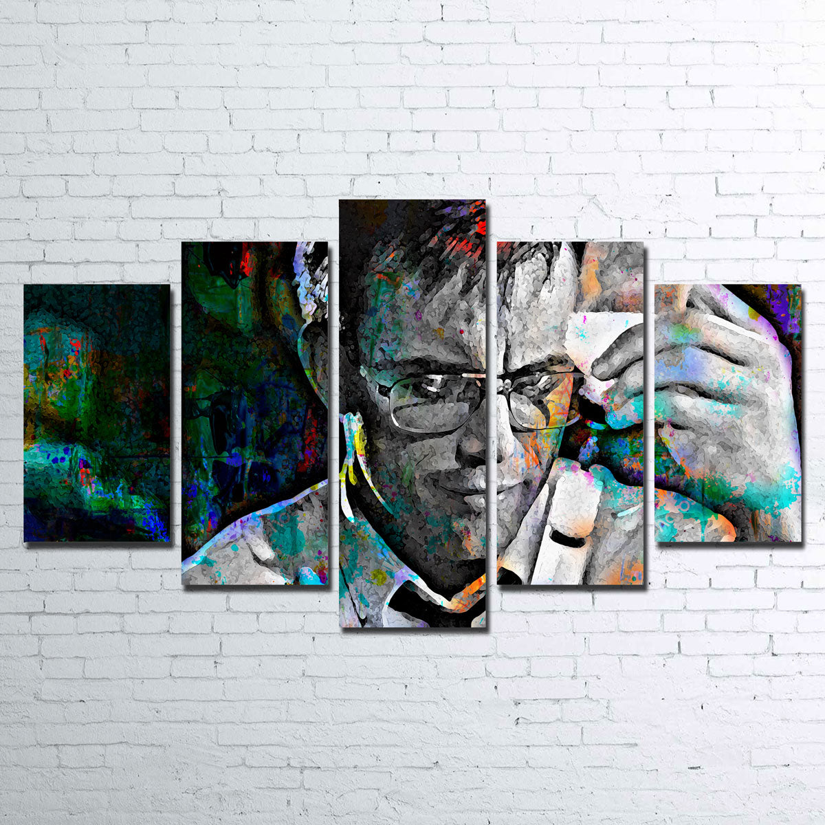 Re-Animator Wall Art - Stunning Sustainable Pine Wood Canvas