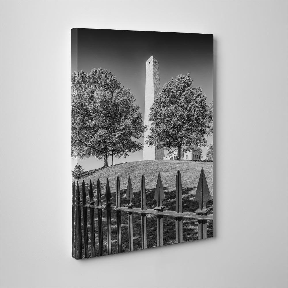 Exquisite Boston Bunker Hill Monument Wall Art by Melanie Viola