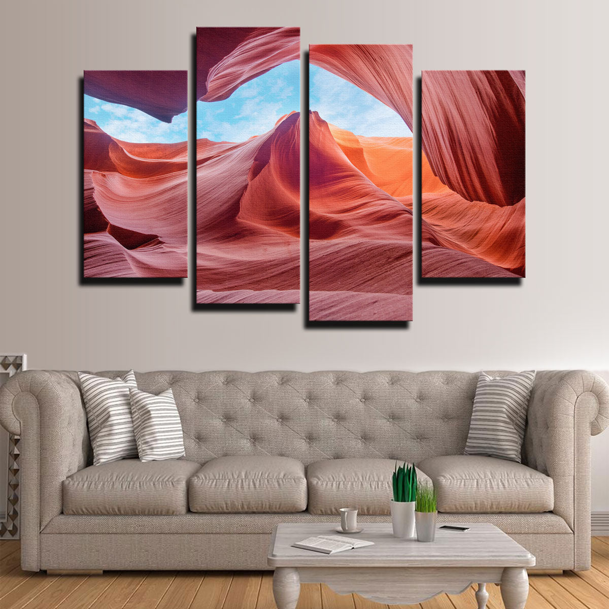Breathtaking Scenic Antelope Canyon Wall Art for Stunning Home Decor