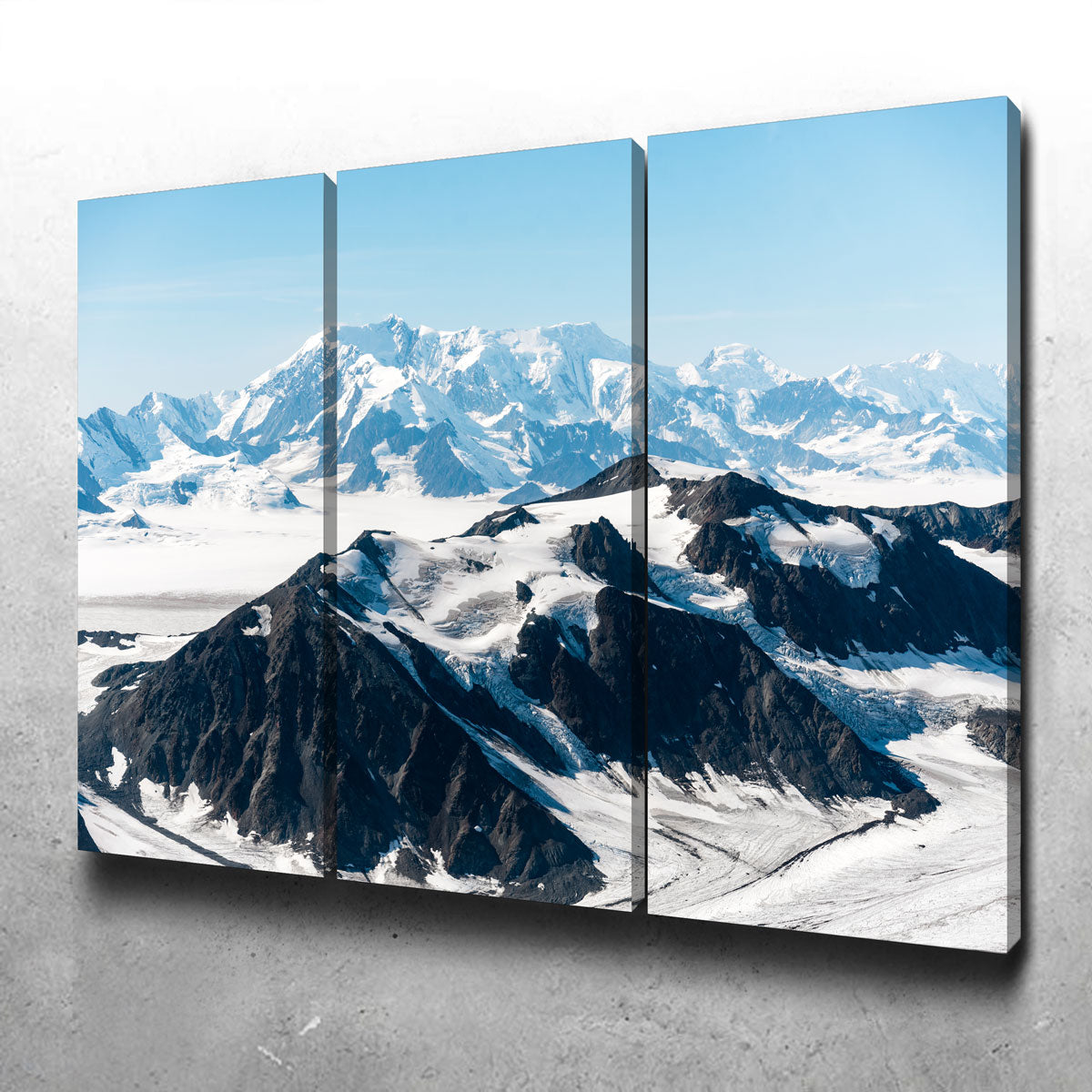 Breathtaking Cold Mountains Wall Art by Lucas Moore